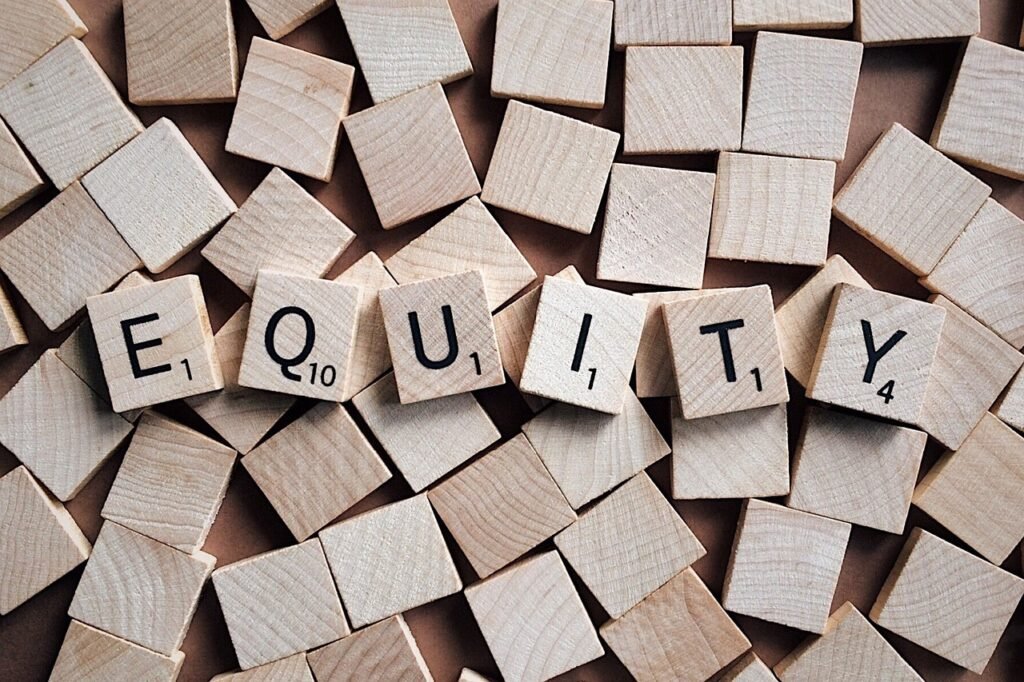 Unveiling term of Equity: From Finance to Justice