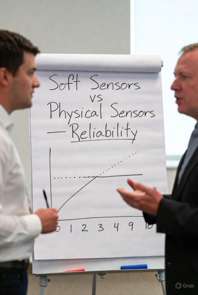 Beyond Hardware: The Great Reliability Debate Between Soft Sensors and Physical Sensors